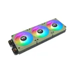 "140mm Thermaltake CT140 EX Reverse ARGB Sync PC Cooling Fan Matcha Green 3 Fan Pack"