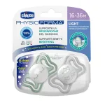 CHICCO-710394-PHYSIO LIGHT lutti 6&ndash;36 kuud SIL, 2 tk, LUMI
