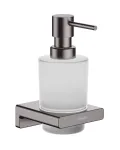 Hansgrohe AddStoris &ndash; losjooni jaotur koos alusega, mattklaas/lihvitud must kroom 41745340