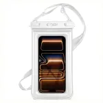 Tech-Protect Uniwersalne etui wodoodporne UWC7 Universal Waterproof Floating Case 6.9 Inch White (THP5541)