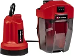 Einhell Cordless clear water pump GE-SP 18 LL Li - solo, submersible /
