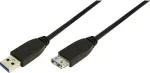 Cable USB-A 3.0 2m Black