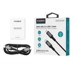 XCC-1040 USB-C &ndash; USB-C-kaabel 240 W, 8K, 60 Hz, 1,2 m