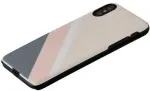 "SmartPhone Back Case iPhone X/XS" Pink Suit Black