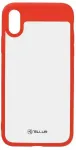 "Hybrid Matt Bumper Back Case iPhone X/XS" Red