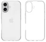 "Ultra Back Case 2 mm iPhone 16 Plus" Transparent
