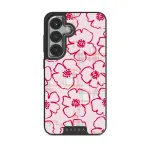Flower Girl - Samsung Galaxy S25 Plus Case, Elite Dark (Magnetic) / Silver