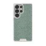 Mint Gelato - Dots Samsung Galaxy S25 Ultra Case, Elite Light (Magnetic) / Silver