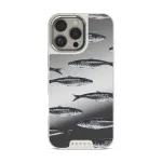 Del Mar - iPhone 16 Pro Case, Elite Mirror Light (MagSafe) / Silver