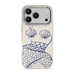 Marine Muse - iPhone 17 Pro Case, Elite Light (MagSafe) / Silver