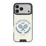 Leisure Club - iPhone 17 Pro Max Case, Elite Dark (MagSafe) / Silver