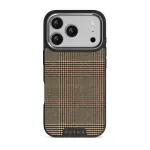 Favorite Coat - Plaid iPhone 17 Pro Case, Elite Dark (MagSafe) / Silver