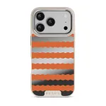 Papaya - iPhone 17 Pro Case, Elite Mirror Light (MagSafe) / Silver