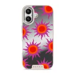 Sunset Glow - iPhone 17 Case, Elite Mirror Light (MagSafe) / Silver