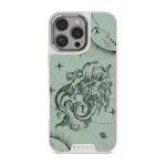 Virgo - iPhone 16 Pro Case, Elite Light (MagSafe) / Silver / Turquoise