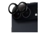 PanzerGlass Hoops | Camera Lens | Apple | iPhone Duo | Metal/Silicone | Black