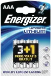 Ultimate Lithium AAA 3+1 pack