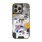 Kalimera - iPhone 16 Pro Max Case, Elite Mirror Dark (MagSafe) / Gold