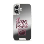 Read Me - iPhone 16 Case, Elite Mirror Light (MagSafe) / Silver