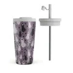 Spooky - Travel Mug, 500 ml / Flap & Straw Set