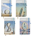 M&auml;rkmik TIME Notes, Centrum, A5, 80 lehek&uuml;lge, 77 g/m&sup2;, jooneline, k&otilde;va kaanega, koos lehek&uuml;ljejaotajaga ja kummipaelaga