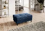 Pouf Bellis, sinine, kangas Loco 40