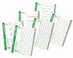 Eralduslehed Forpus, A4, dets-jaan, plastist