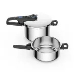 TEFAL Secure Trendy survepann 4L + 6L + korv P2584301