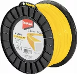MAKITA NYLON MONOFILAMENT LINE SQUARE "PRO" 3,0mm/132mb