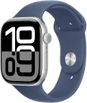 " Apple Watch 46 mm tumesinine spordirihm, M/L