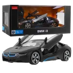 R/C-auto &bdquo;BMW i8&ldquo;, must, m&otilde;&otilde;tkava 1:14, &bdquo;RASTAR&ldquo;