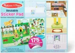 &bdquo;Melissa & Doug Play House&ldquo; korduvkasutatavate kleebiste komplekt, 175 tk.