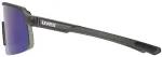 Prillid Uvex Dyrt Jr. Smoke Matt / Mirror Blue