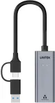Unitek USB-A / USB-C &ndash; Gigabit Ethernet 1 Gbps adapter (Y-3465AGY01)