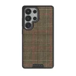 Favorite Coat - Plaid Samsung Galaxy S25 Ultra Case, Elite Dark (Magnetic) / Gunmetal