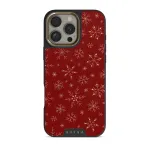 Dear Santa - Snowflake iPhone 16 Pro Case, Elite Dark (MagSafe) / Gold