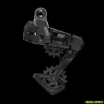 SRAM RIVAL 1x AXS XPLR E1 13-k&auml;iguline tagumine k&auml;iguvahetaja, maksimaalne hammasratas 46T (aku ei kuulu komplekti)