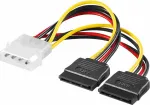 AKYGA ADAPTER MOLEX / 2X SATA AK-CA-16
