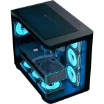P500C-G-BK-V1 o.N. Full Tempered Glas (B) Black