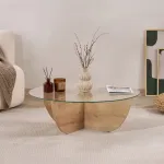 Kohvilaud, Hanah Home, safiirtamm, 90 x 30 x 90