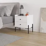 &Ouml;&ouml;kapp, Hanah Home, valge, 44,9 x 52 x 35
