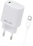 30 W USB-C laadija + USB-C-kaabel, valge