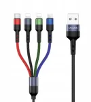 U26 4-in-1 USB-A / Lightning / USB-C / Micro USB 10 W 3 m must
