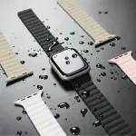 Silicone Link Apple Watch 38|40|41mm Black/Grey