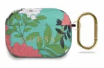 "Guacaptpubkfl01 Silicone Case Apple Airpods Pro" Floral Green