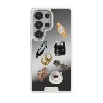 Boss Babe - Samsung Galaxy S25 Ultra Case, Elite Mirror Light (Magnetic) / Silver