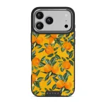 Orange Lemonade - iPhone 17 Pro Max Case, Elite Dark (MagSafe) / Silver