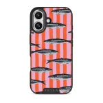 Del Mar - iPhone 17 Case, Elite Dark (MagSafe) / Silver