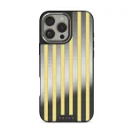Sunbreak - iPhone 16 Pro Case, Elite Mirror Dark (MagSafe) / Silver