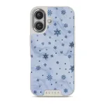 Ice Queen - Snowflakes iPhone 16 Case, Elite Light (MagSafe) / Silver